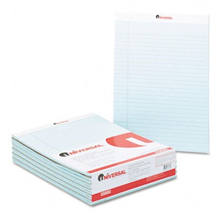 Toys4.0 Universal  Colored Perforated Note Pads Wide Rule Letter Blue, 12PK TO3356201